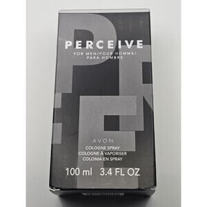 Avon Perceive For Men Cologne Spray 3.4 oz 100ml New In Box
